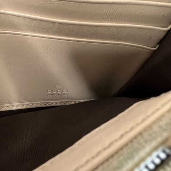 Gucci gucisima Bowie 388679 off white long wallet - Picture 11 of 14